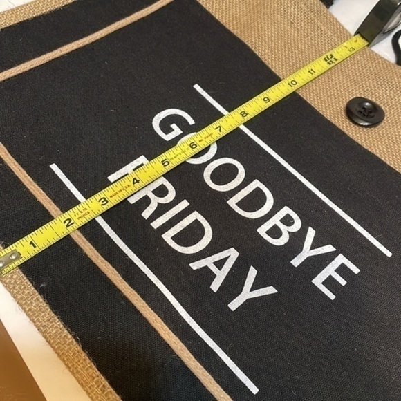 Jute Beach Tote for Women, Reusable Grocery Shopping Bag with Handle boho bag - Picture 2 of 6